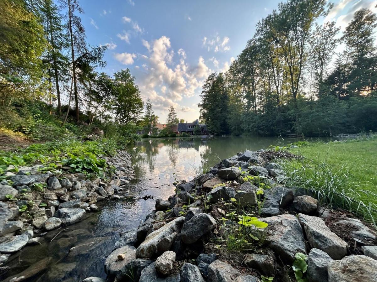 Ferienwohnung Panorama Teichblick Heldritt Buitenkant foto